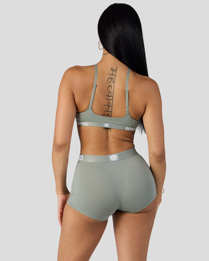 Women|Sale Modal Solids - Sage - Scoop Bralette - Modal | PSD