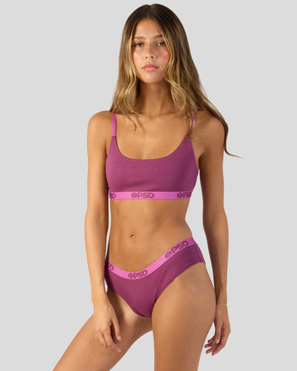 Women|Sale Modal Solids - Mag Purp - Cheeky - Modal | PSD