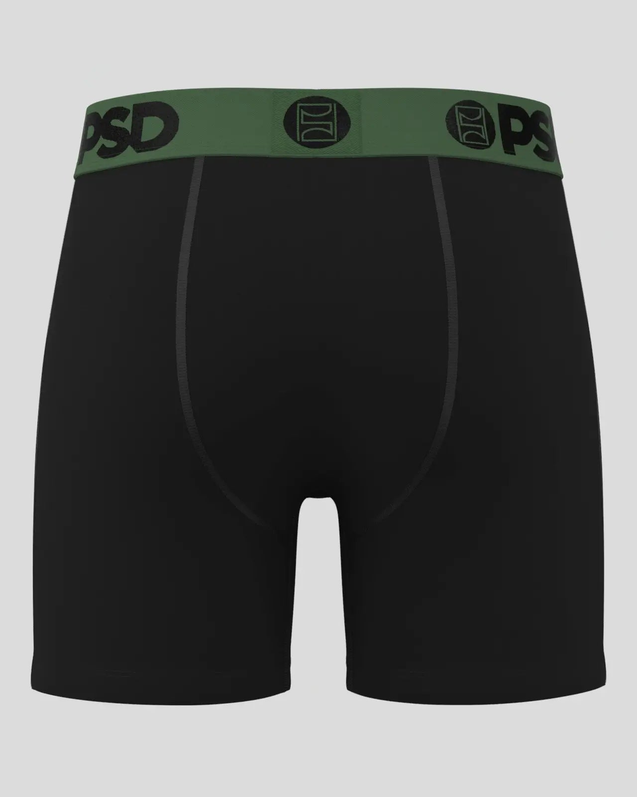 Men|Sale Solids - Black Green - Mid Length - Cotton | PSD