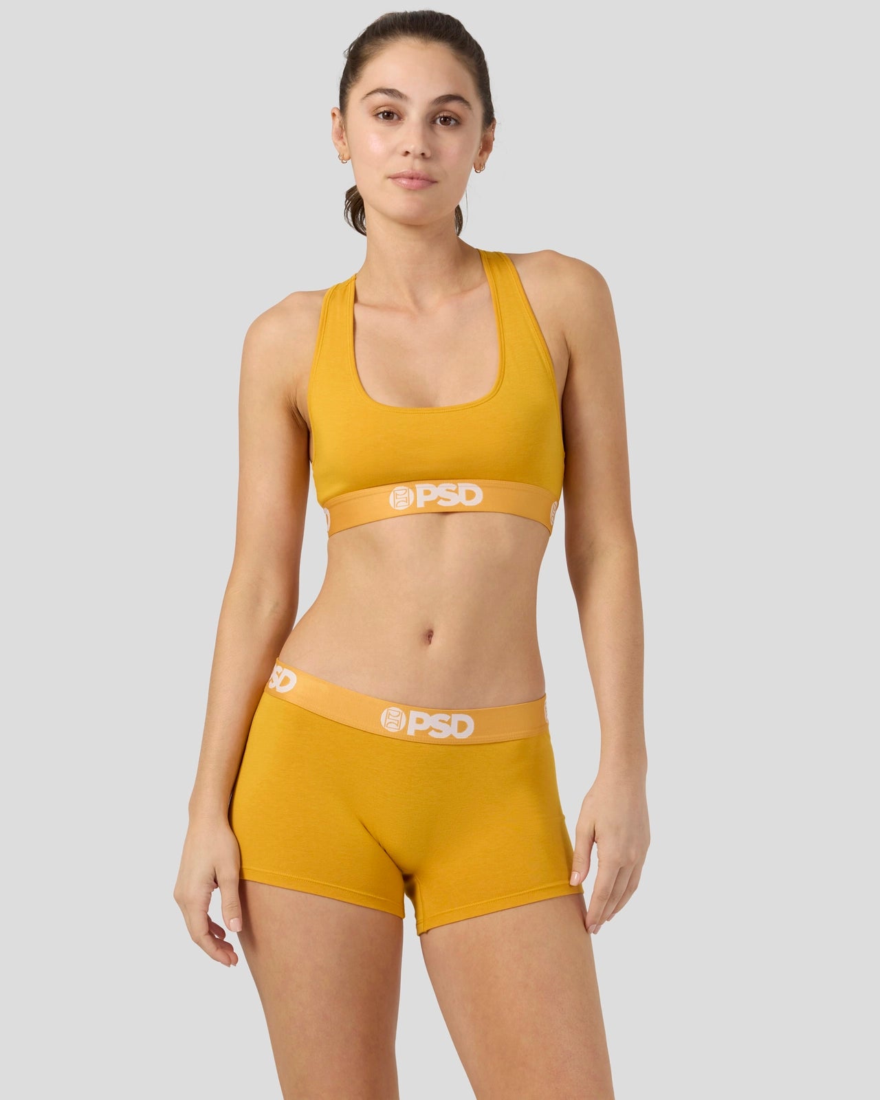 Women|Sale Modal Solids - Mango - Sports Bra - Modal | PSD
