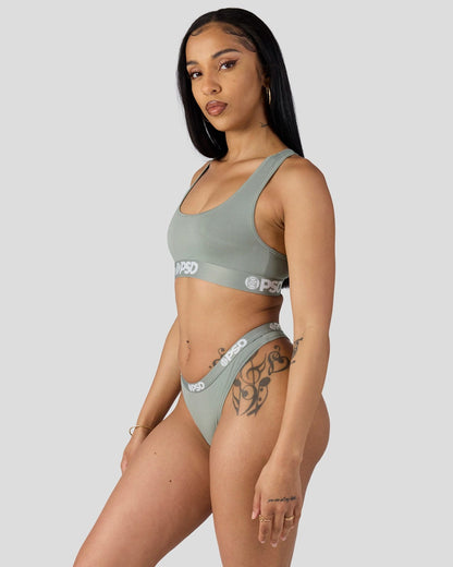 Women Modal Solids - Sage - Thong - Modal | PSD
