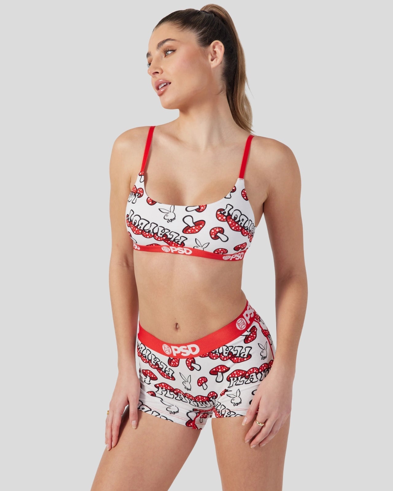 Women Modal - Playboy - Mushroom - Boy Short - Modal | PSD