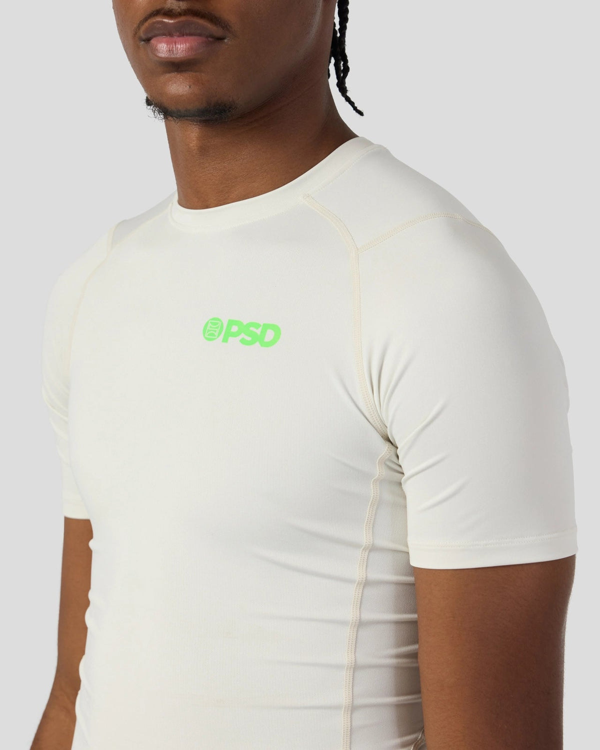 Sale Compression Tee Short Sleeve - Ash - Compression Tee | PSD