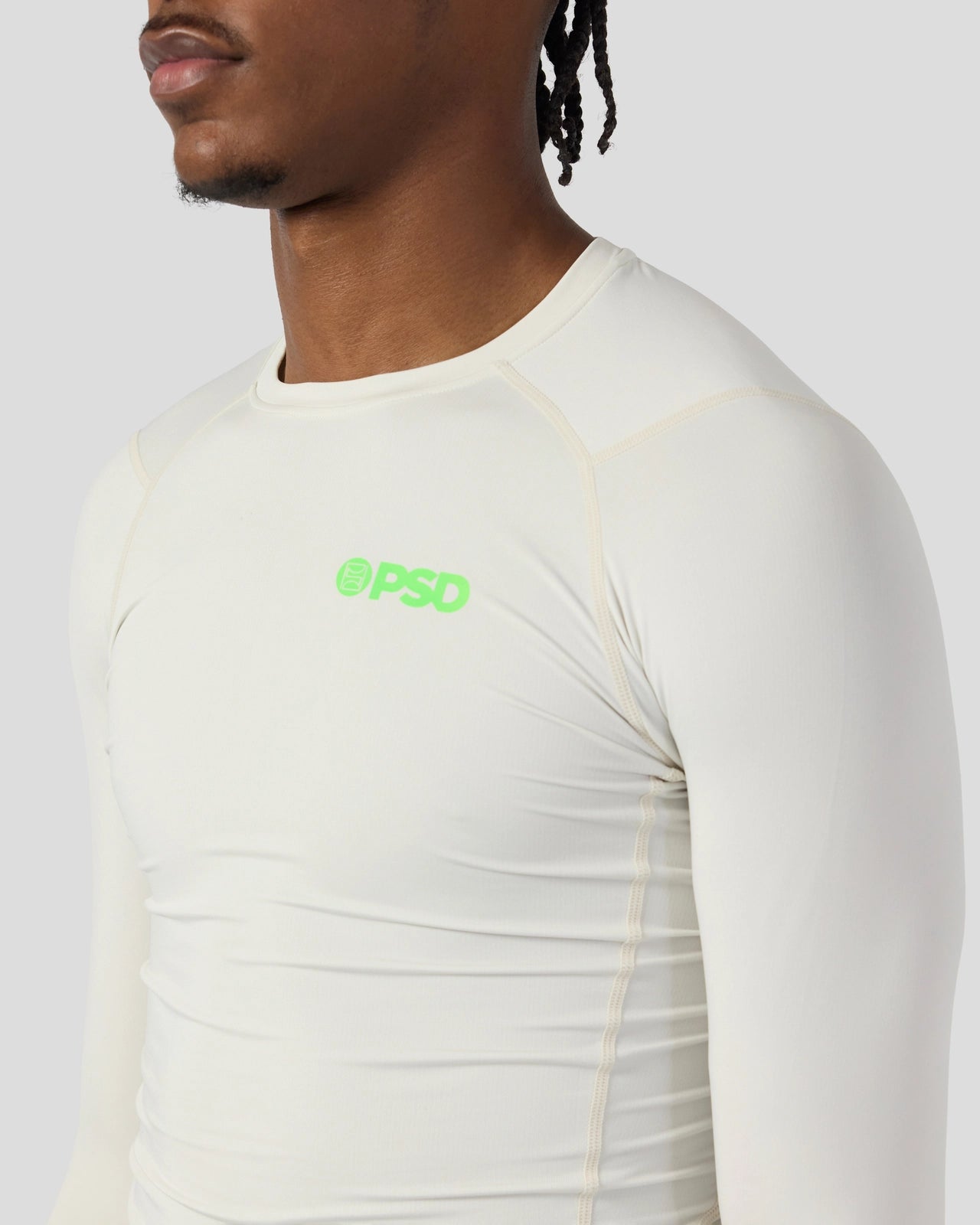 Sale Compression Tee Long Sleeve - Ash - Compression Tee | PSD