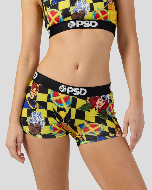 Sale Xmen Checkers Bs Multi - Boy Short | PSD