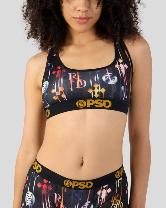 Sale Dark Metal Lux - Sports Bra | PSD